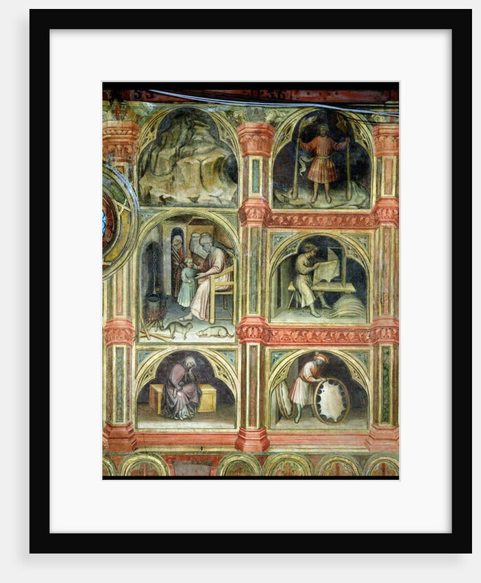 The Month of January by Nicolo & Stefano da Ferrara Miretto