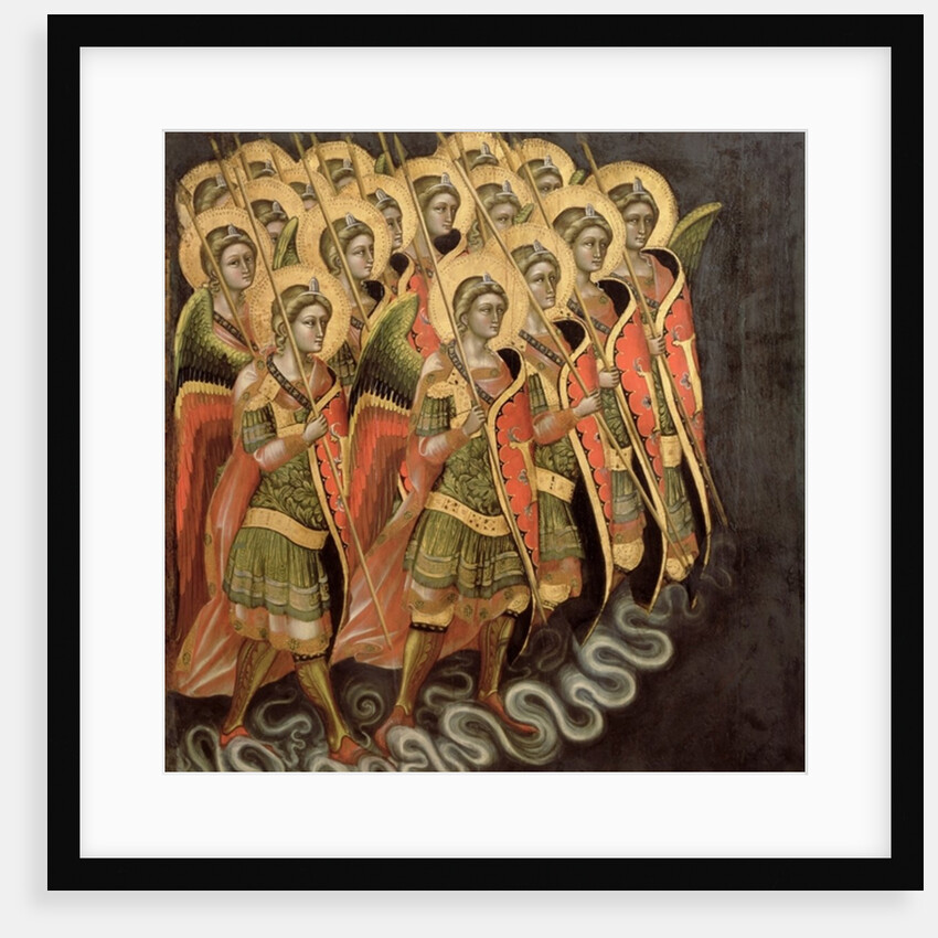 The Heavenly Militia, c.1348-54 by Ridolfo di Arpo Guariento