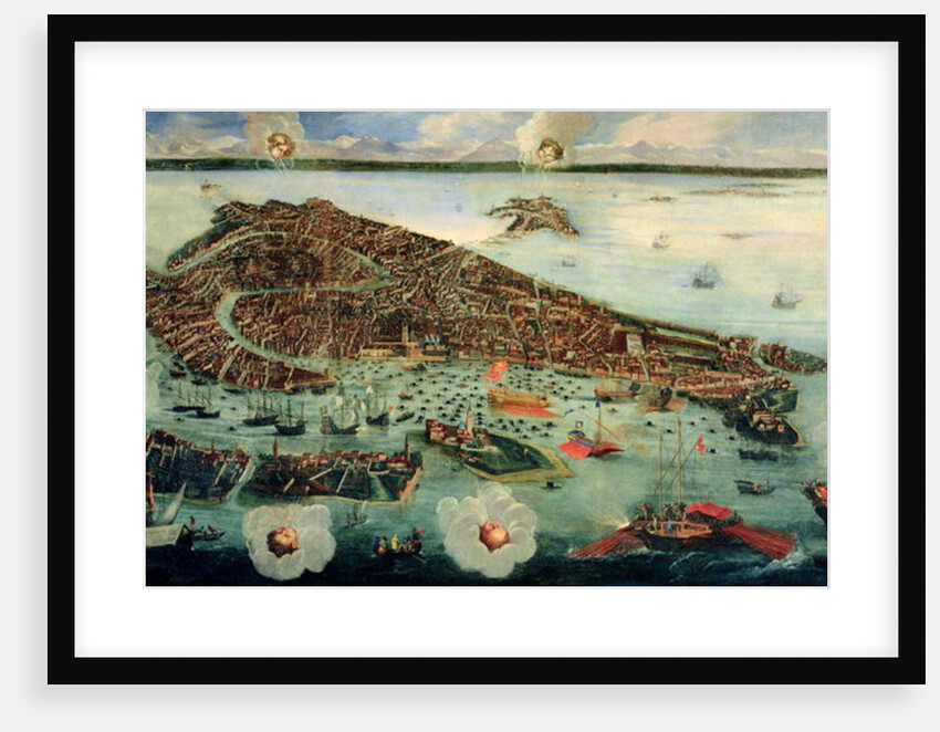 Bird's Eye View of Venice by Joseph the younger Heintz