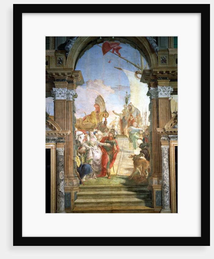 The Meeting of Anthony and Cleopatra 1747-50 by Giovanni Battista Tiepolo