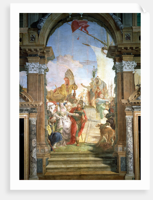 The Meeting of Anthony and Cleopatra 1747-50 by Giovanni Battista Tiepolo