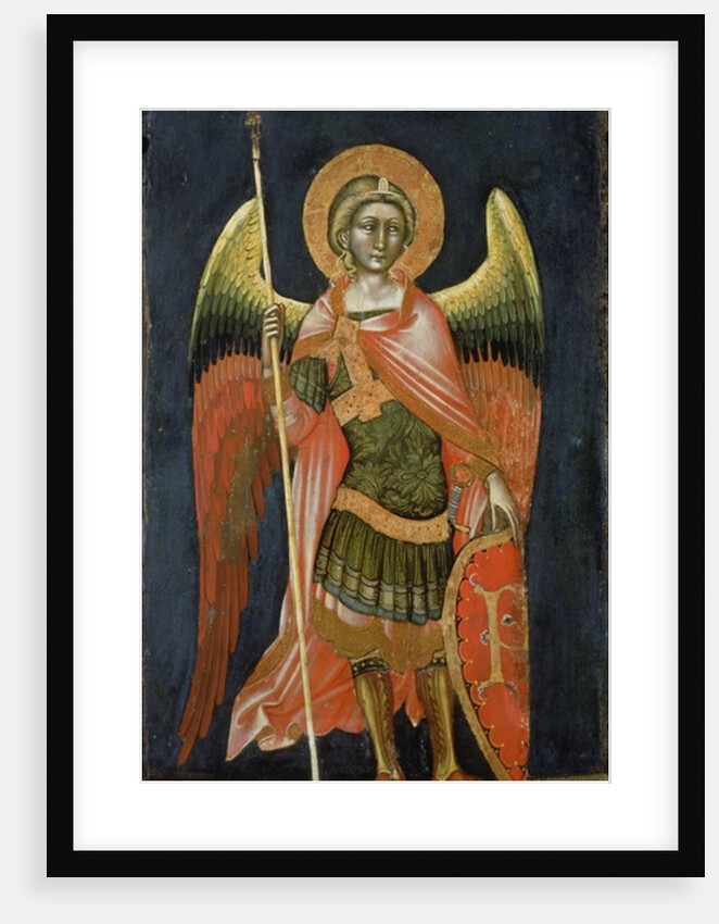 Warrior angel, 1348-54 by Ridolfo di Arpo Guariento
