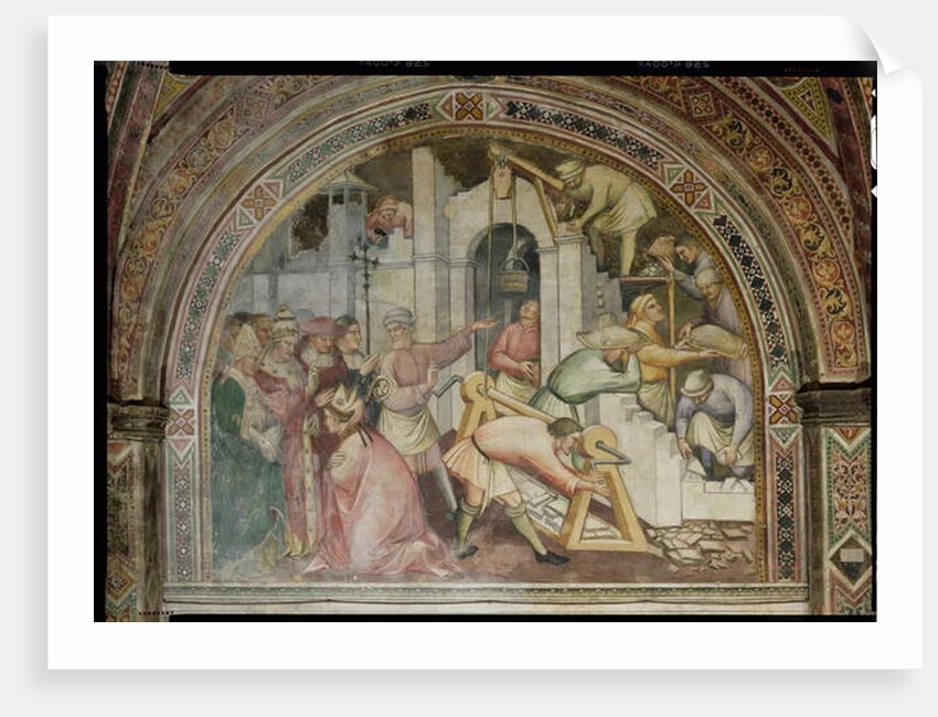 The History of Pope Alexander III: Construction of the Town of Alessandria, 1407 by Aretino Luca Spinello or Spinelli