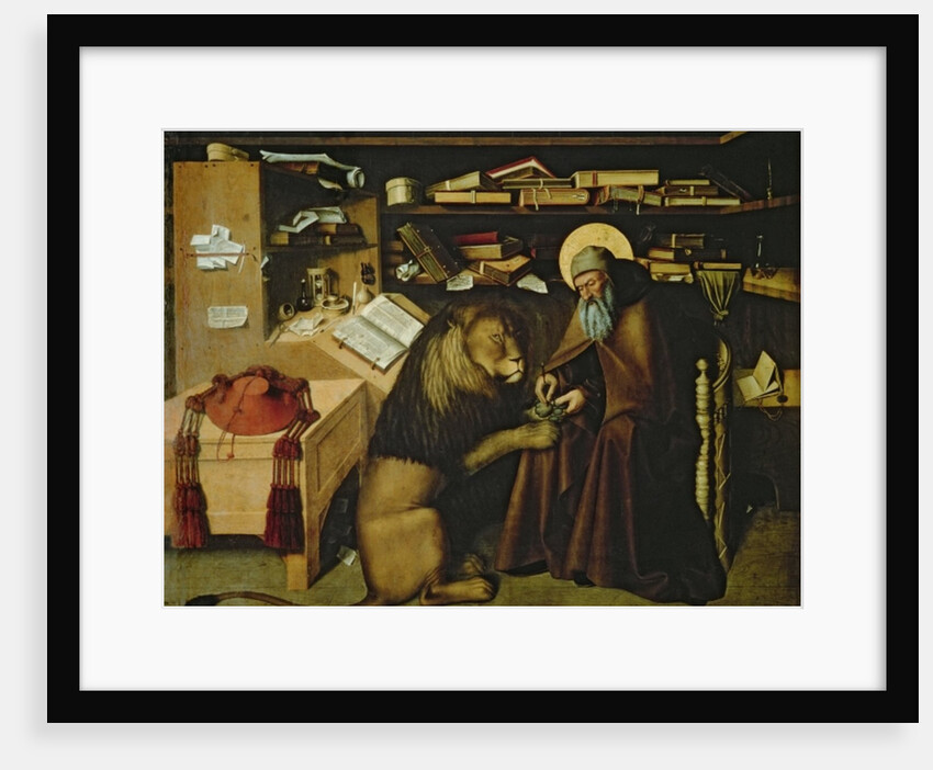 St. Jerome Removing a Thorn from the Lion's Paw, c.1445 by Niccolo Antonio Colantonio