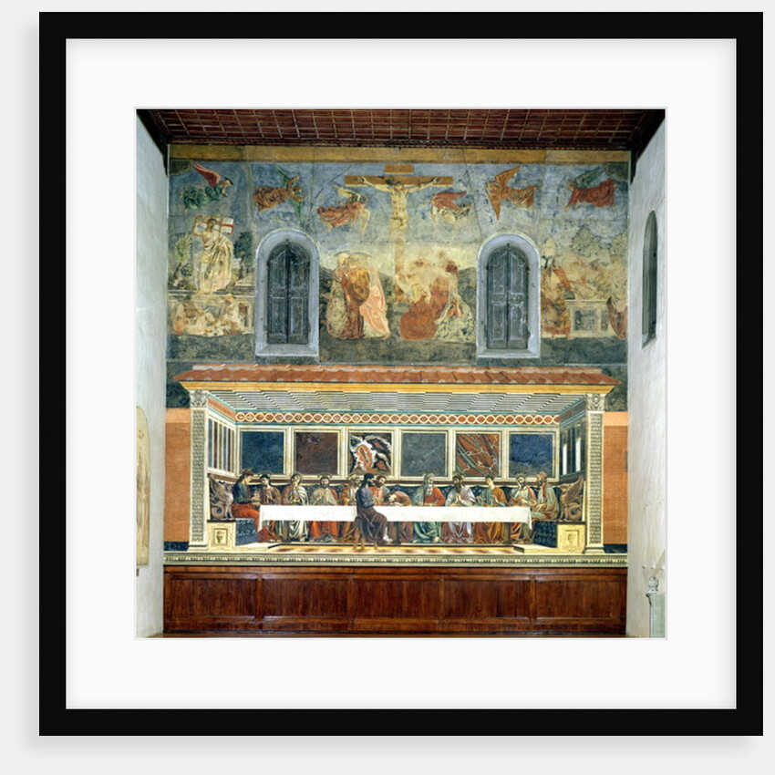 The Last Supper by Andrea del Castagno