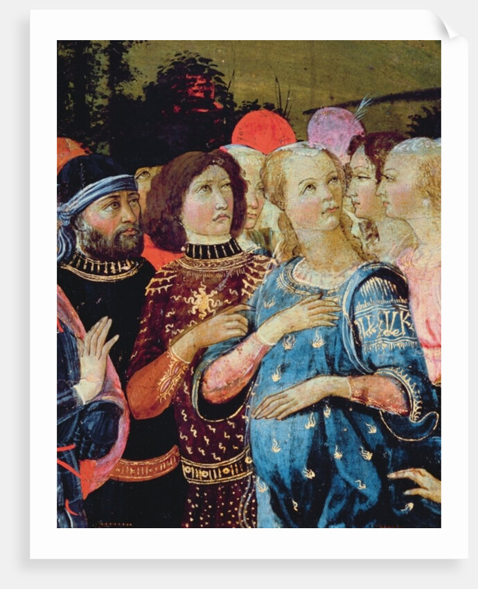 Triumph of Love, inspired by 'Triumphs' by Petrarch by Jacopo del Sellaio