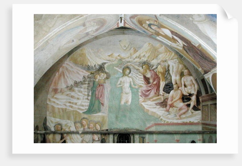 The Baptism of Christ by Tommaso Masolino da Panicale
