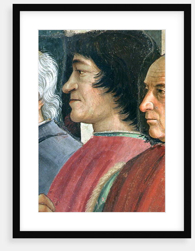 Lorenzo Medic by Domenico (1449-94) Ghirlandaio