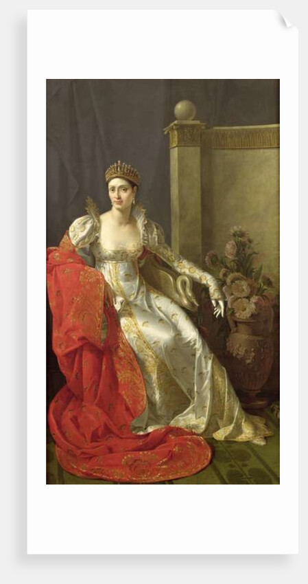 Elisa Bonaparte Princess Bacciochi by Marie Guilhelmine Benoist