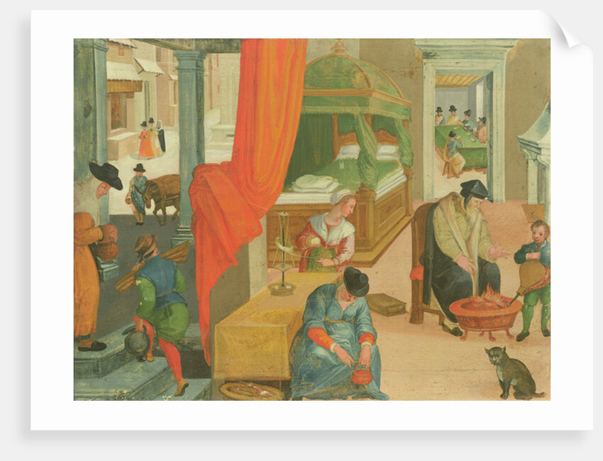 January by Cristoforo Rustici