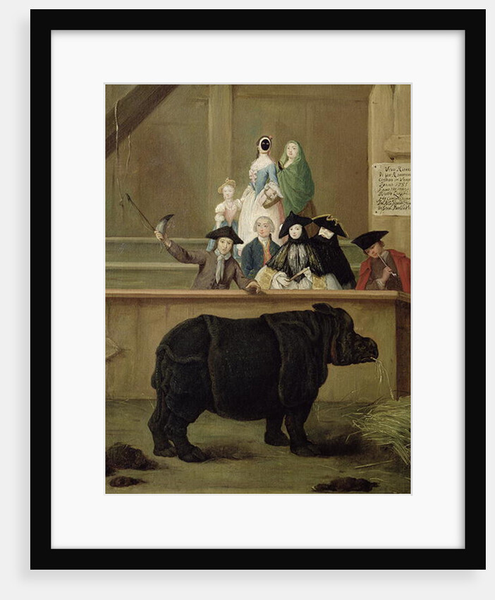 The Rhinoceros, 1751 by Pietro Longhi