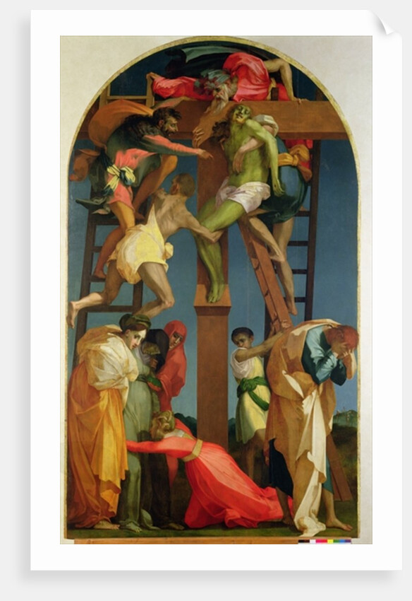 The Descent from the Cross, 1521 by Giovanni Battista Rosso Fiorentino