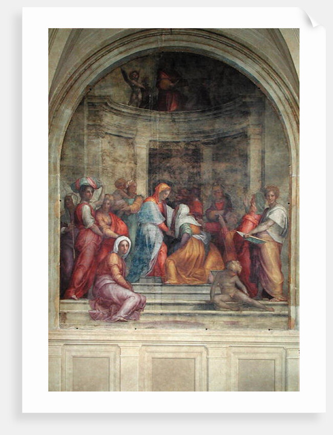 The Visitation by Jacopo Pontormo