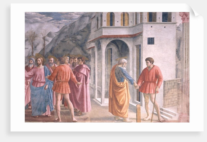 The Tribute Money by Tommaso Masaccio