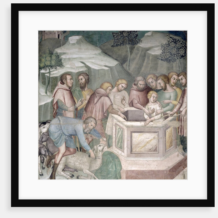 Joseph Thrown in a Well by his Brothers, 1356-67 by also Manfredi de Battilori Bartolo di Fredi