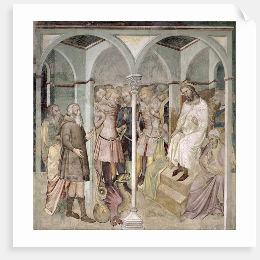 Moses and the Brazen Serpent, 1356-67 by also Manfredi de Battilori Bartolo di Fredi