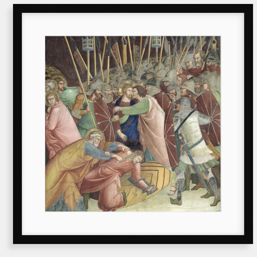 The Kiss of Judas by Barna da Siena