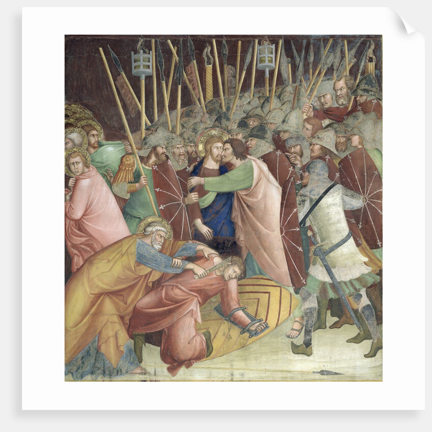 The Kiss of Judas by Barna da Siena