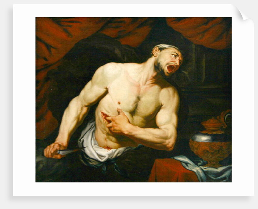 The Death of Cato of Utica by Giambattista Langetti