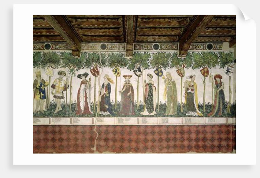 The Nine Worthies and the Nine Worthy Women by Giacomo Jaquerio