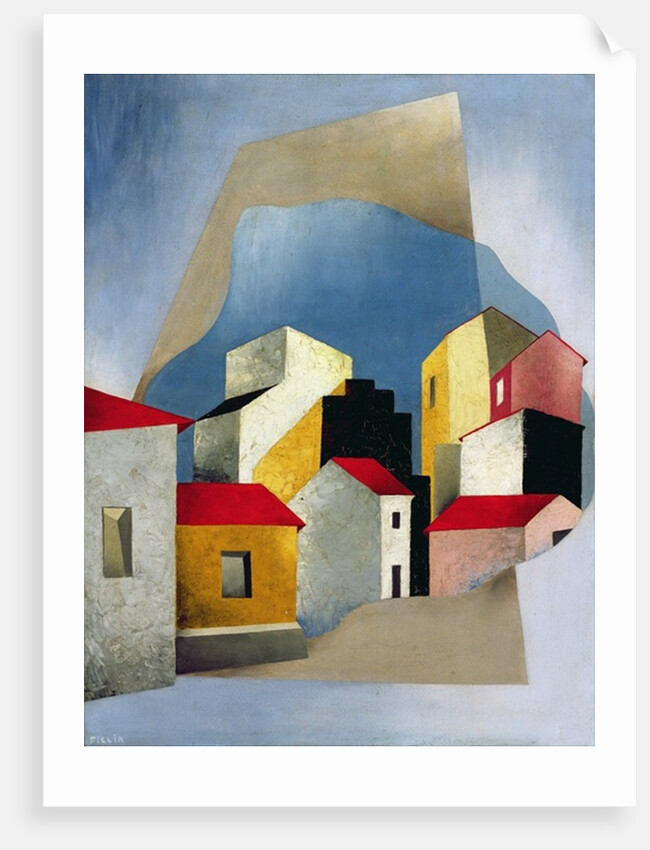 Houses at Lerici, 1932-33 by Luigi Colombo Fillia