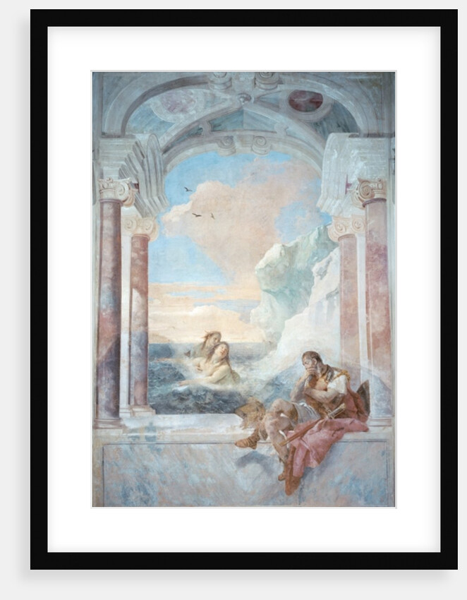 Achilles consoled by his mother, Thetis by Giovanni Battista Tiepolo