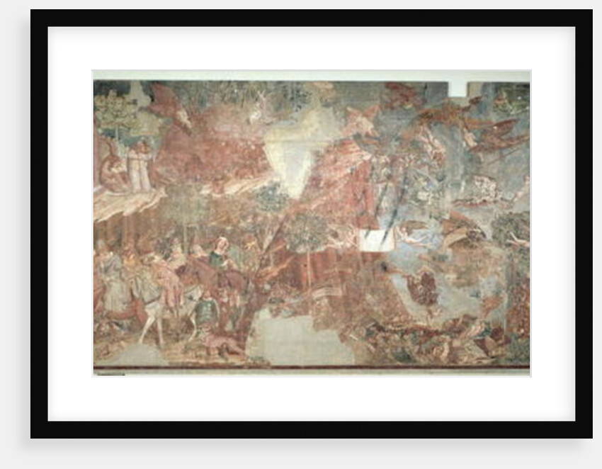 The Triumph of Death, c.1350 by (attributed to) Master of the Triumph of Death