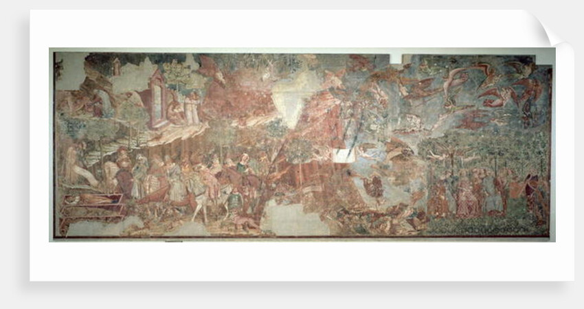 The Triumph of Death, c.1350 by (attributed to) Master of the Triumph of Death