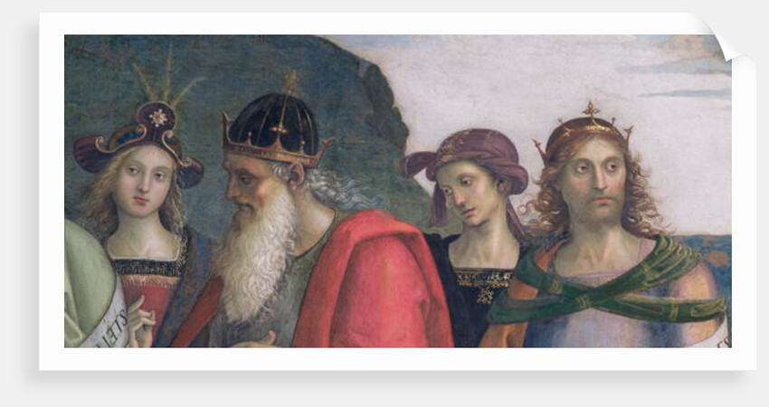 The Eternal Father in Glory with Prophets and Sibyls by Pietro Perugino