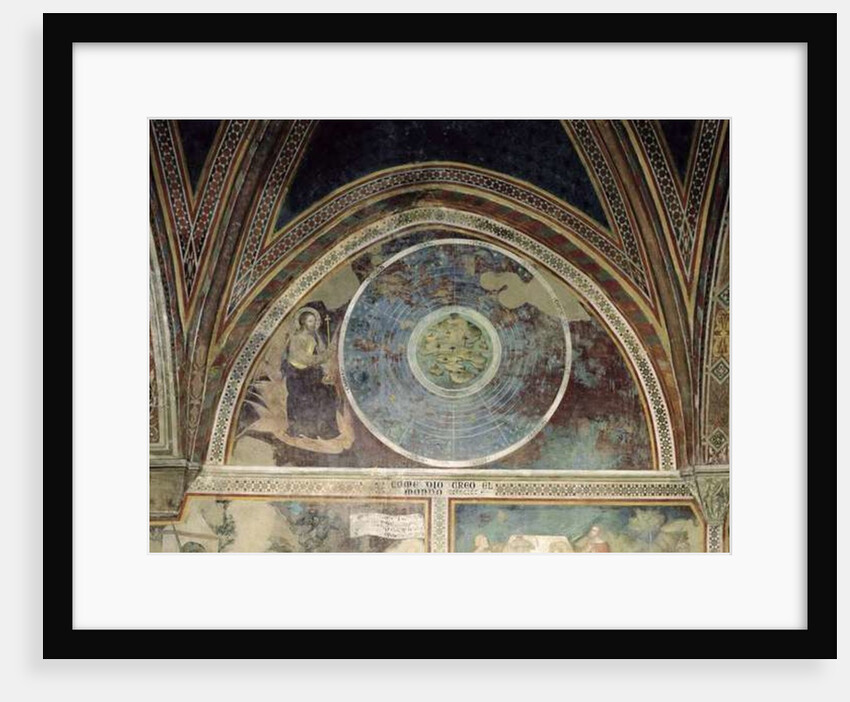 The Creation of the World, 1356-67 by also Manfredi de Battilori Bartolo di Fredi