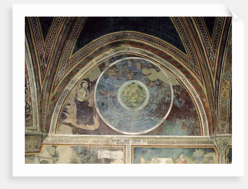 The Creation of the World, 1356-67 by also Manfredi de Battilori Bartolo di Fredi
