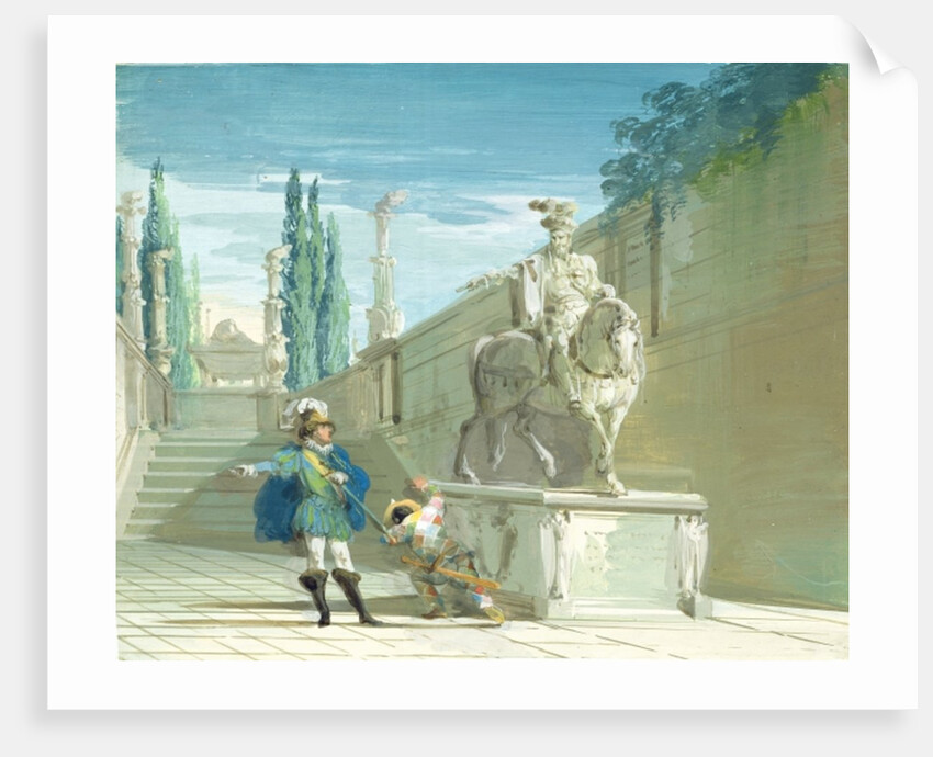 Don Juan, The Challenge by Giuseppe Bernardino Bison