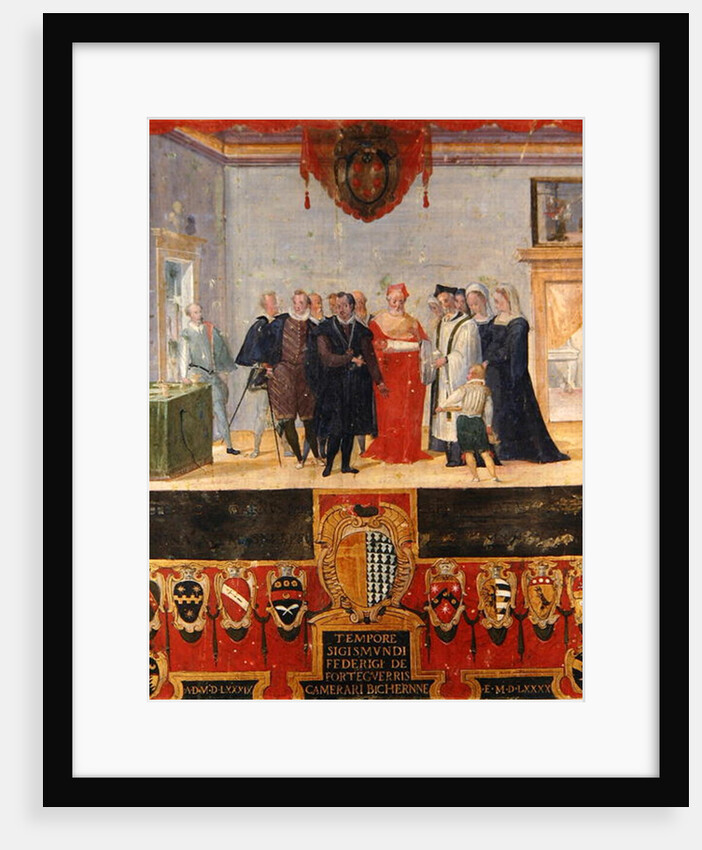 Baptism of Cosimo II de Medici 1589 by Ventura di Arcangelo Salimbeni