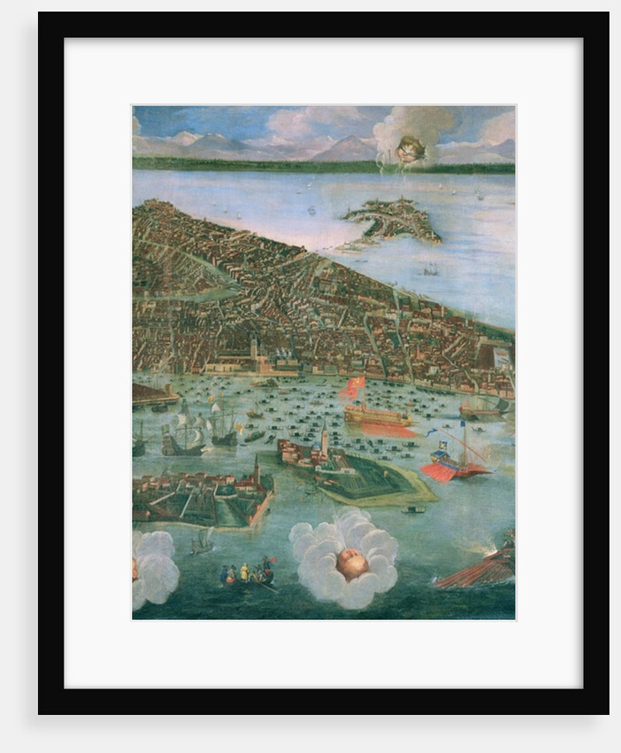 Bird's Eye View of Venice by Joseph the younger Heintz