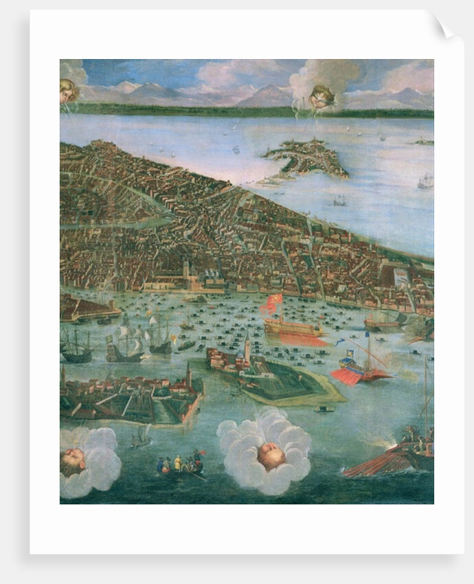 Bird's Eye View of Venice by Joseph the younger Heintz