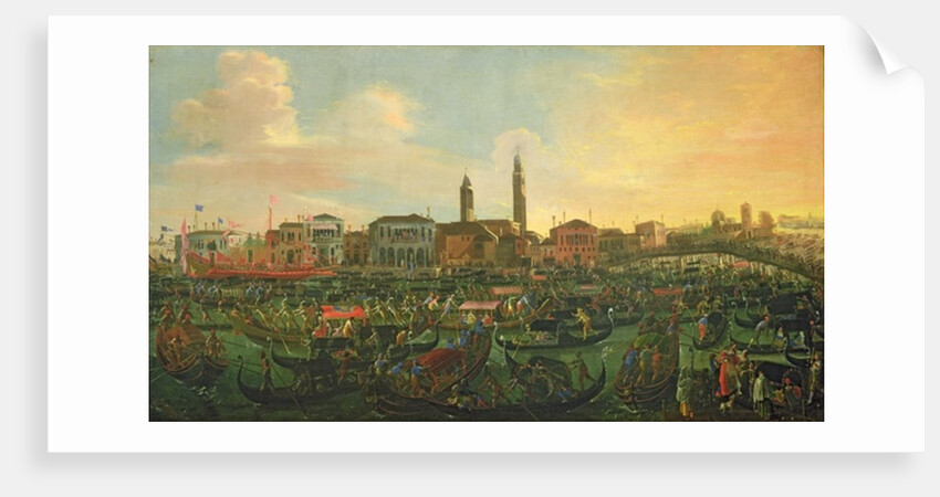 Regatta at Murano, 1648 by Joseph the younger Heintz