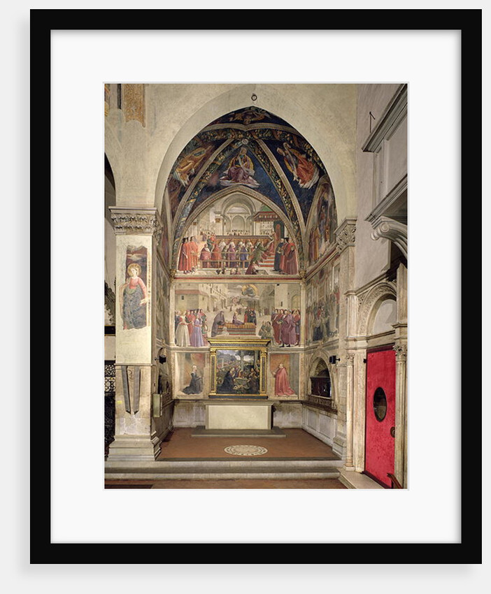 The Confirmation of the Rule of the Order of St. Francis by Pope Honorius III and the Resurrection of a Boy by Domenico Ghirlandaio