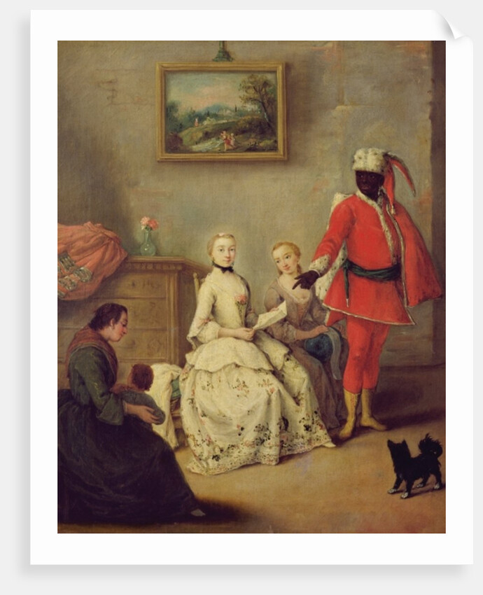 The Moor's Letter, c.1750 by Pietro Longhi
