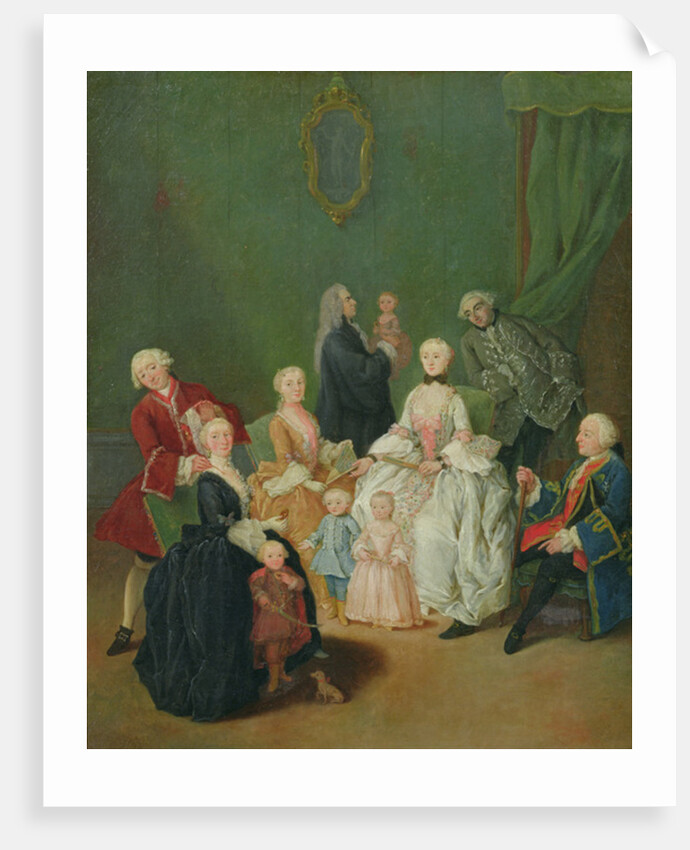 A Patrician Family, c.1752 by Pietro Longhi