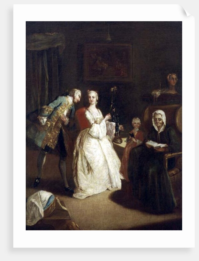 The Declaration of Love by Pietro Longhi