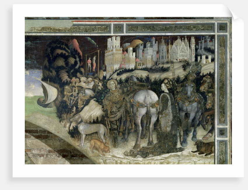 St. George Rescuing the Princess of Trebizond, c.1433-38 by Antonio Pisanello