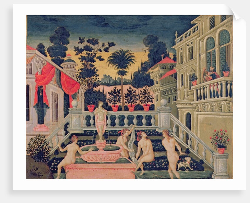 David Watching Bathsheba Bathing, c.1650 by Theodoros Pulakis