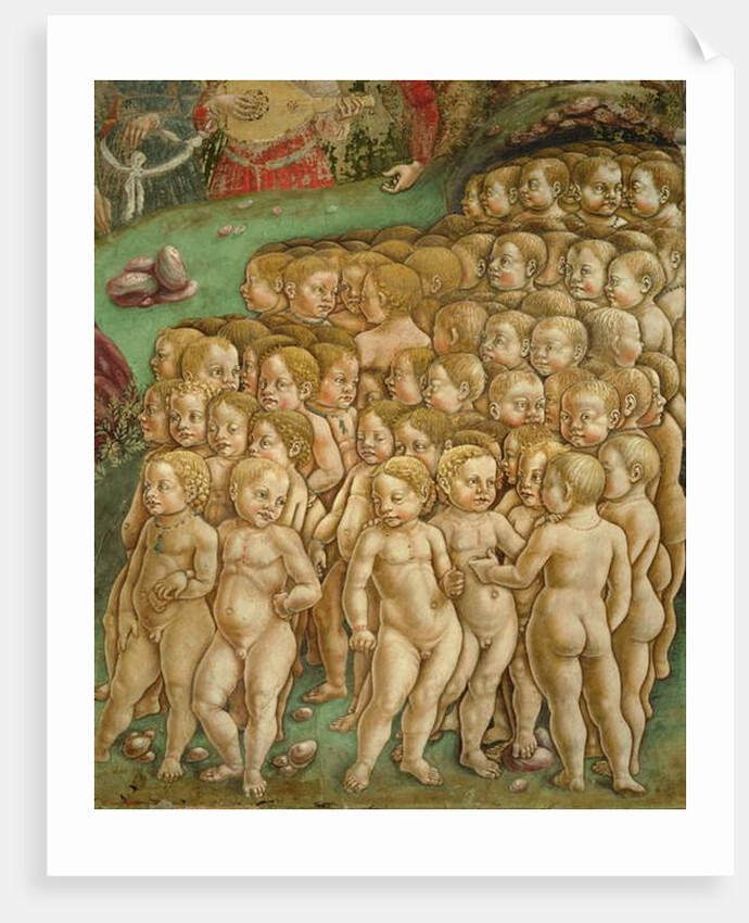 Allegory of May: Triumph of Apollo, 1469 - 1470, 15th Century, fresco by Francesco del Cossa