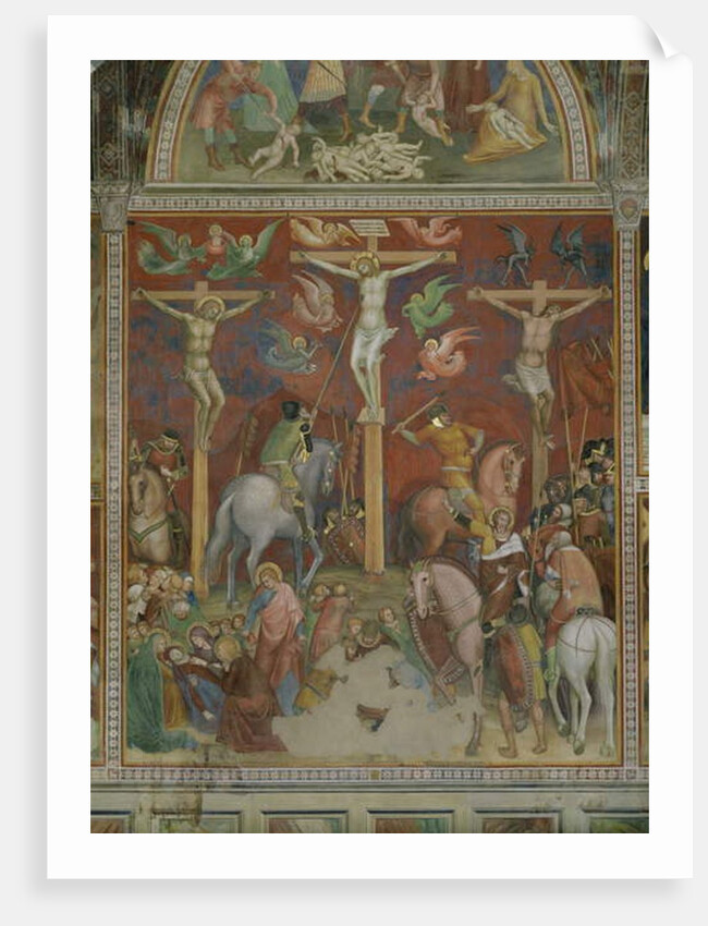 The Crucifixion, c.1340 by Lippo Memmi