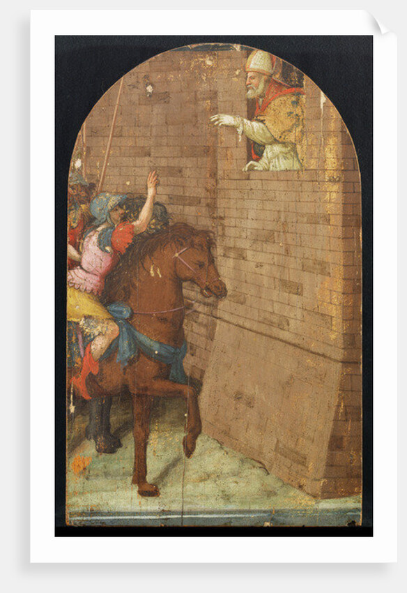 Saint Geminiano saving Modena from Attila the Hun by Pellegrino Aretusi