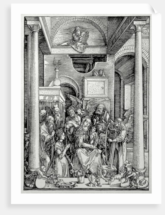 The Virgin and Child with Saints by Albrecht Dürer or Duerer
