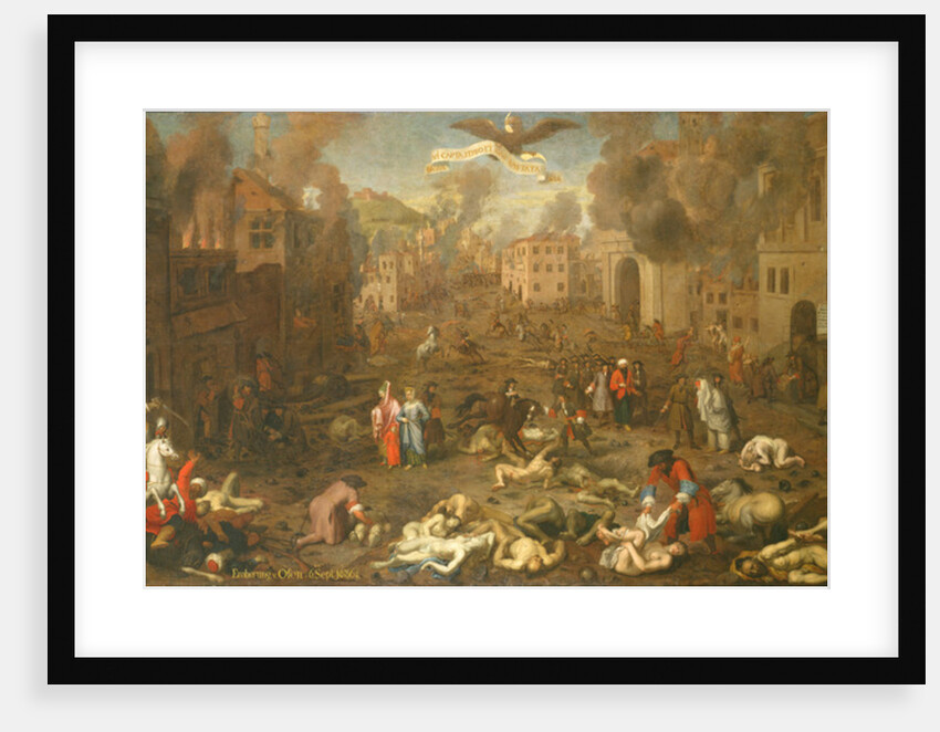 The Storming of Ofen on 6th September 1686 by Austrian School