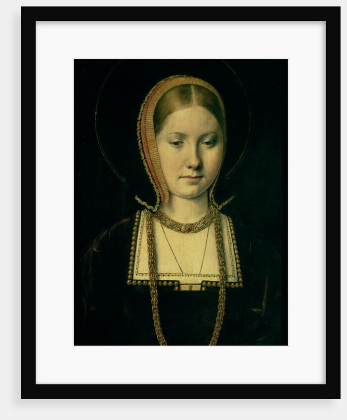 Portrait of a woman, possibly Catherine of Aragon by Michiel Sittow