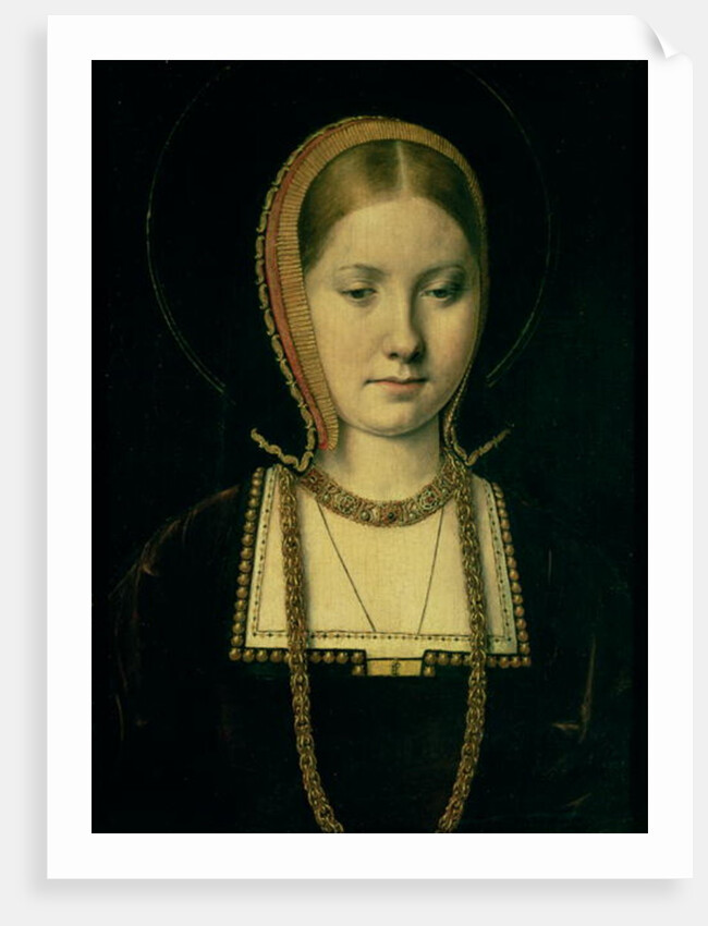 Portrait of a woman, possibly Catherine of Aragon by Michiel Sittow