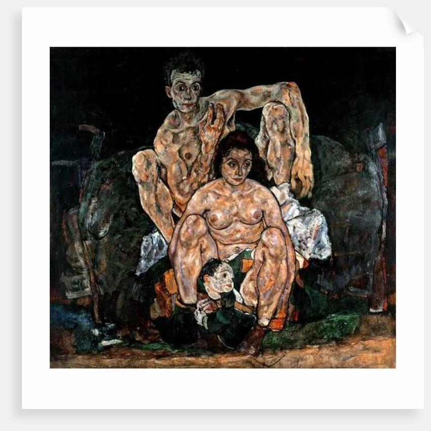 The Family, 1918 by Egon Schiele